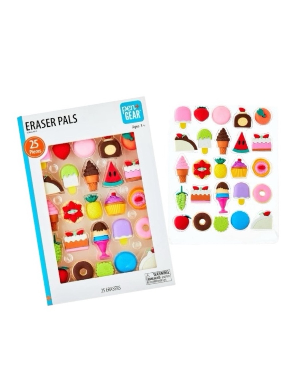 Pen Gear Sweet Pals Erasers